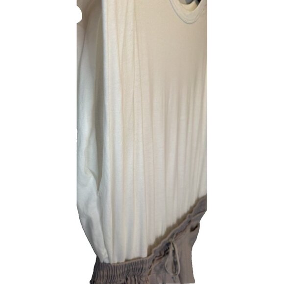 Anthropologie Daily Practice Goal Line Twofer Mini Dress XL Sporty Romantic - Picture 6 of 12